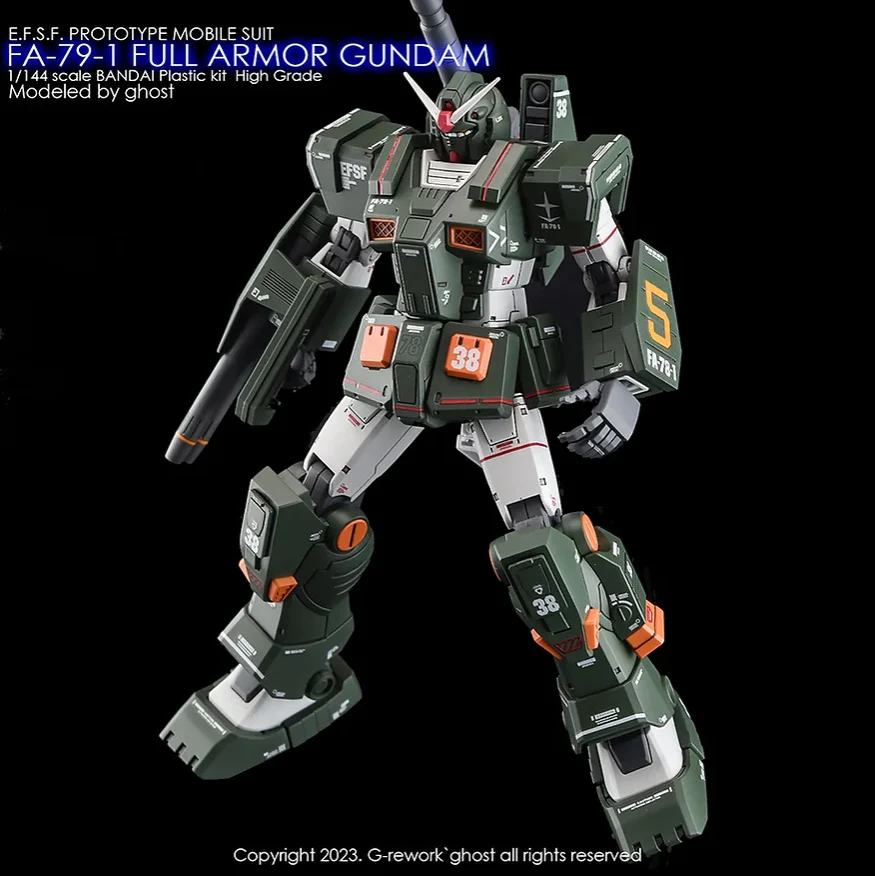 G-Rework HG FA-78-1 Full Armor Gundam Decals - Image 11
