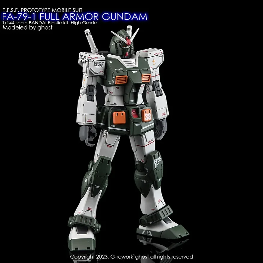 G-Rework HG FA-78-1 Full Armor Gundam Decals - Image 4