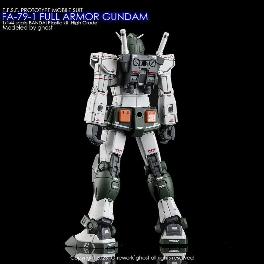 G-Rework HG FA-78-1 Full Armor Gundam Decals - Image 5