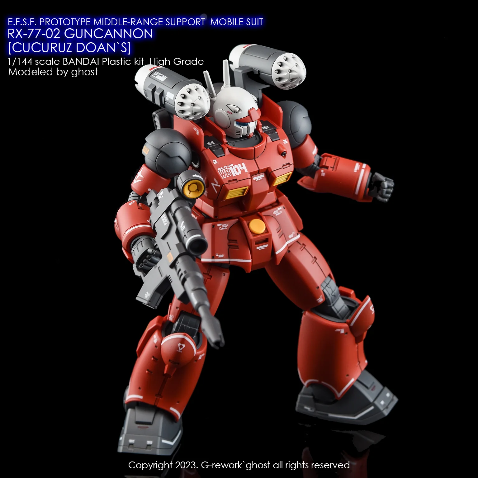 G-Rework HG Guncannon [Cucuruz Doan's Island Ver.] Decals - Image 10