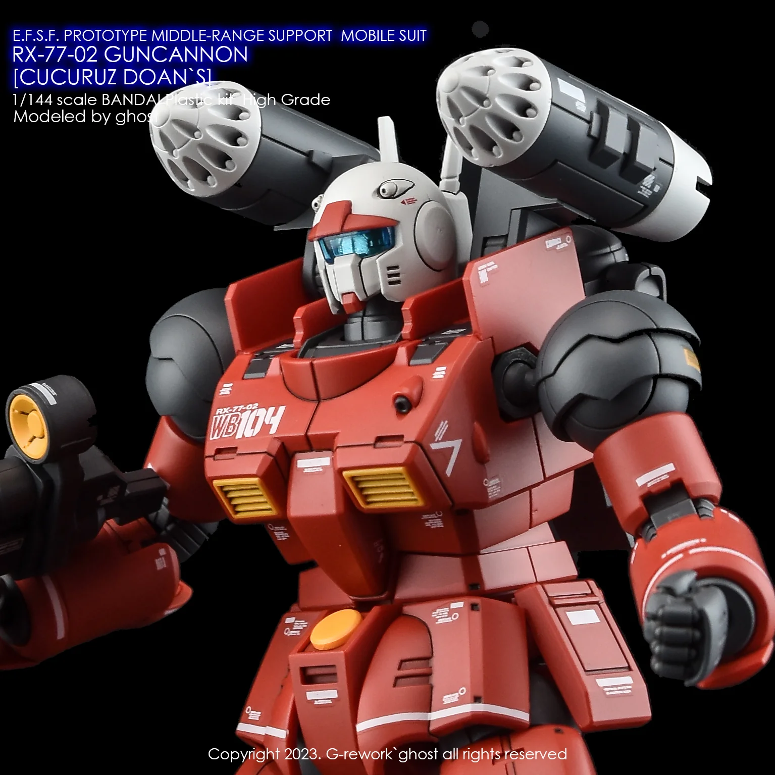 G-Rework HG Guncannon [Cucuruz Doan's Island Ver.] Decals - Image 11
