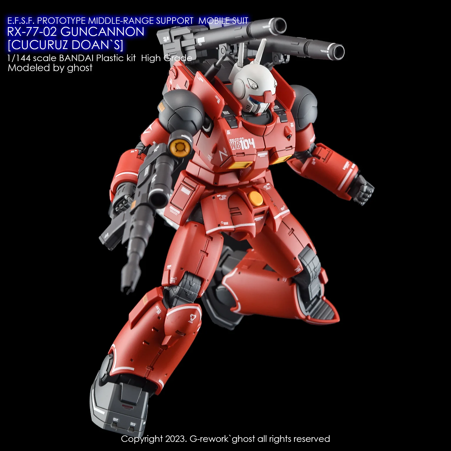 G-Rework HG Guncannon [Cucuruz Doan's Island Ver.] Decals - Image 13