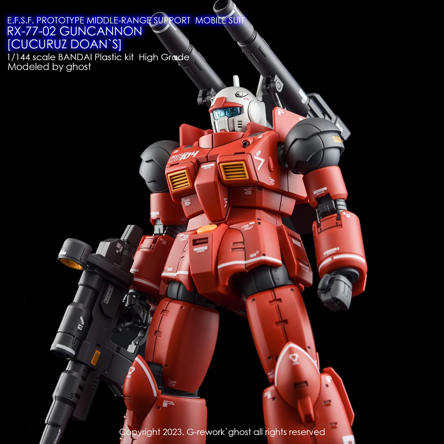 G-Rework HG Guncannon [Cucuruz Doan's Island Ver.] Decals - Image 15