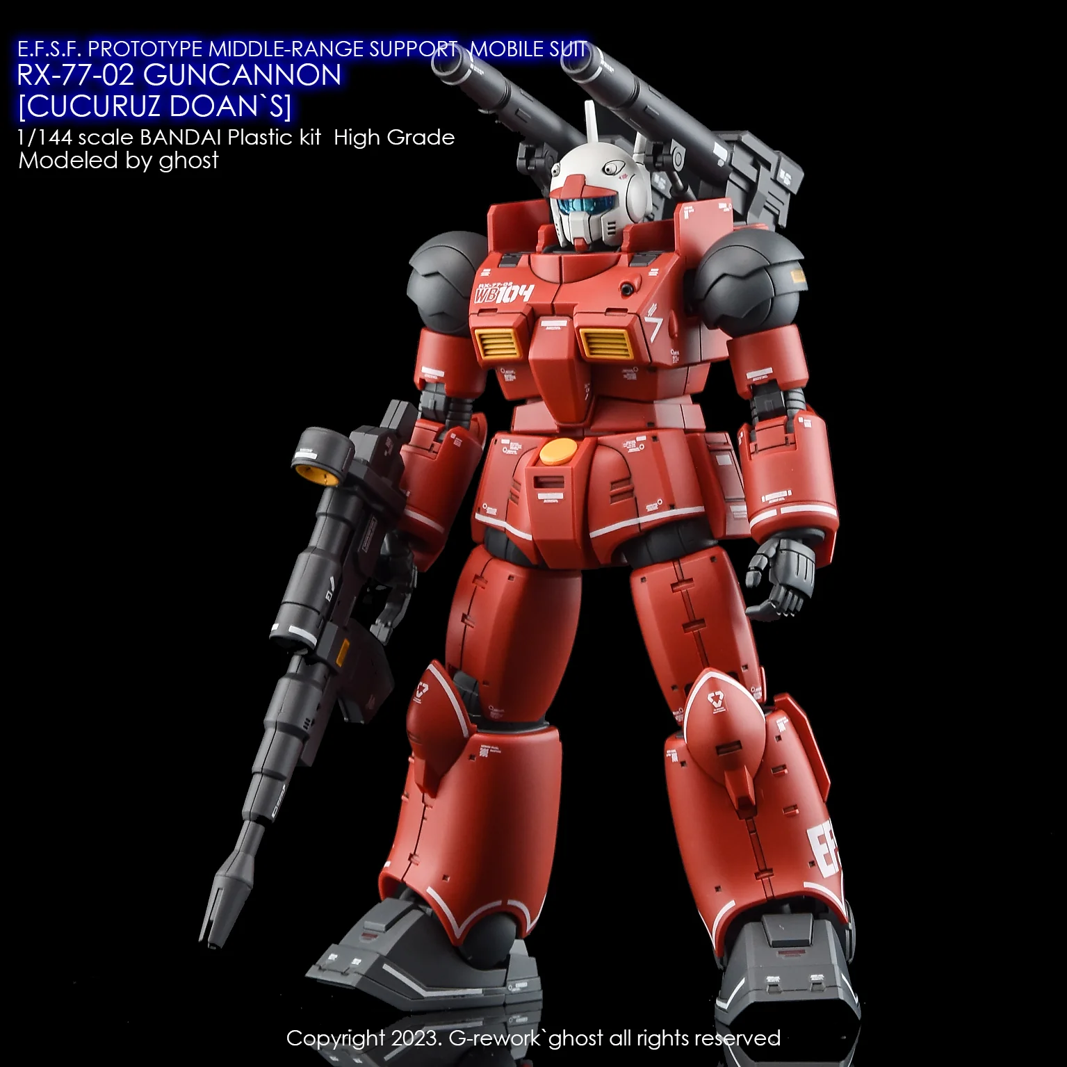 G-Rework HG Guncannon [Cucuruz Doan's Island Ver.] Decals - Image 4