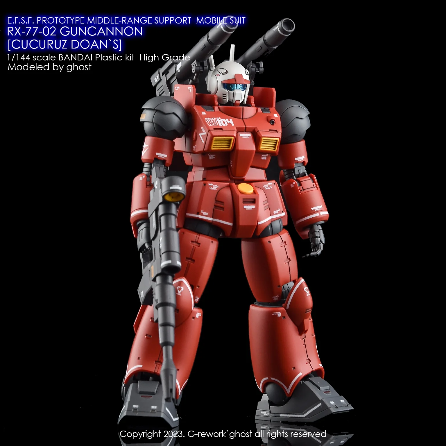 G-Rework HG Guncannon [Cucuruz Doan's Island Ver.] Decals - Image 5