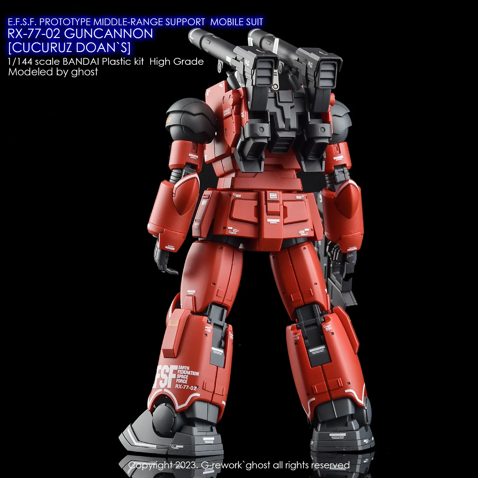 G-Rework HG Guncannon [Cucuruz Doan's Island Ver.] Decals - Image 6