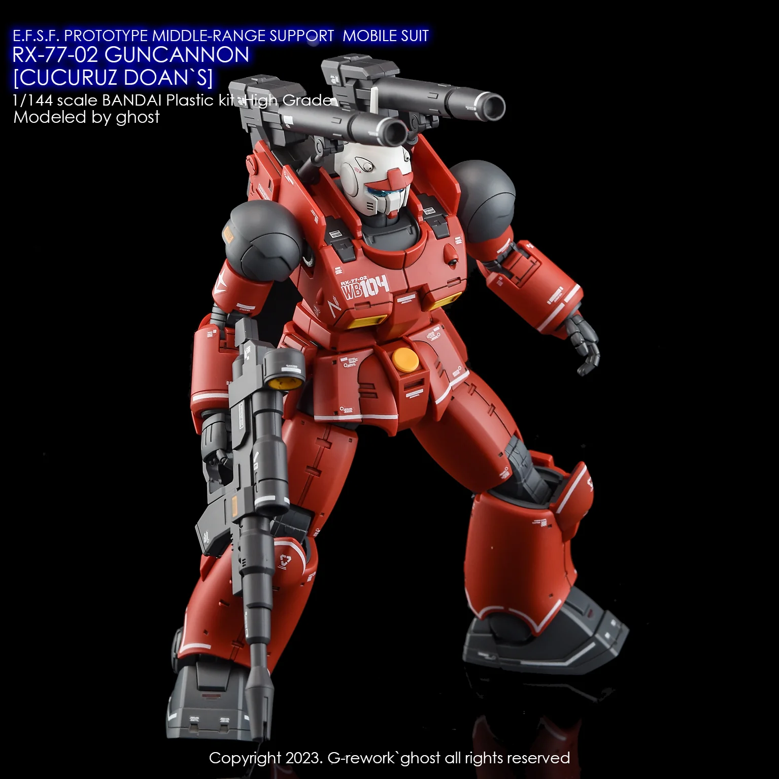 G-Rework HG Guncannon [Cucuruz Doan's Island Ver.] Decals - Image 8
