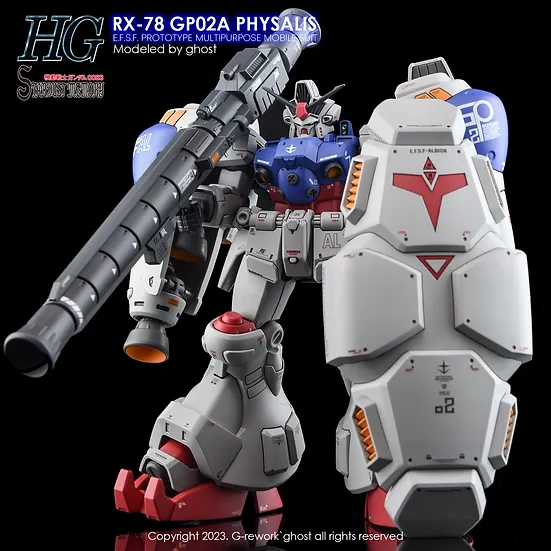 G-Rework HG RX-78 GP02A Physalis Decals - Image 13