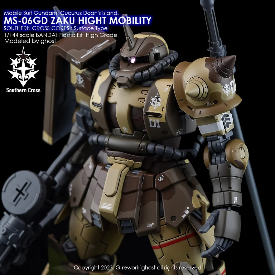 G-Rework HG ZAKU II High Mobility [Surface Type] Decals - Image 10