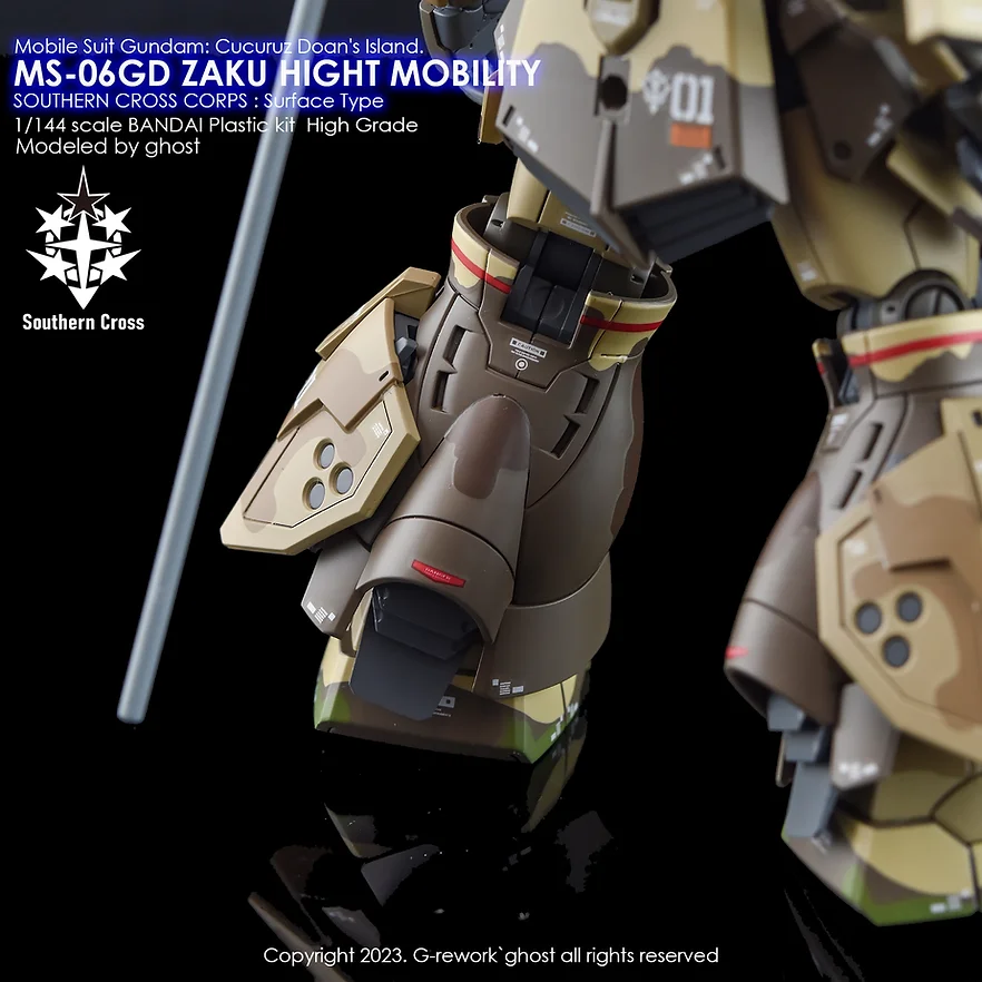 G-Rework HG ZAKU II High Mobility [Surface Type] Decals - Image 13