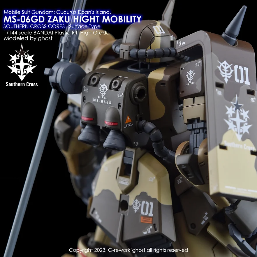 G-Rework HG ZAKU II High Mobility [Surface Type] Decals - Image 14