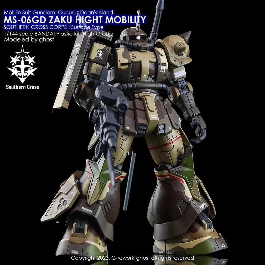G-Rework HG ZAKU II High Mobility [Surface Type] Decals - Image 6
