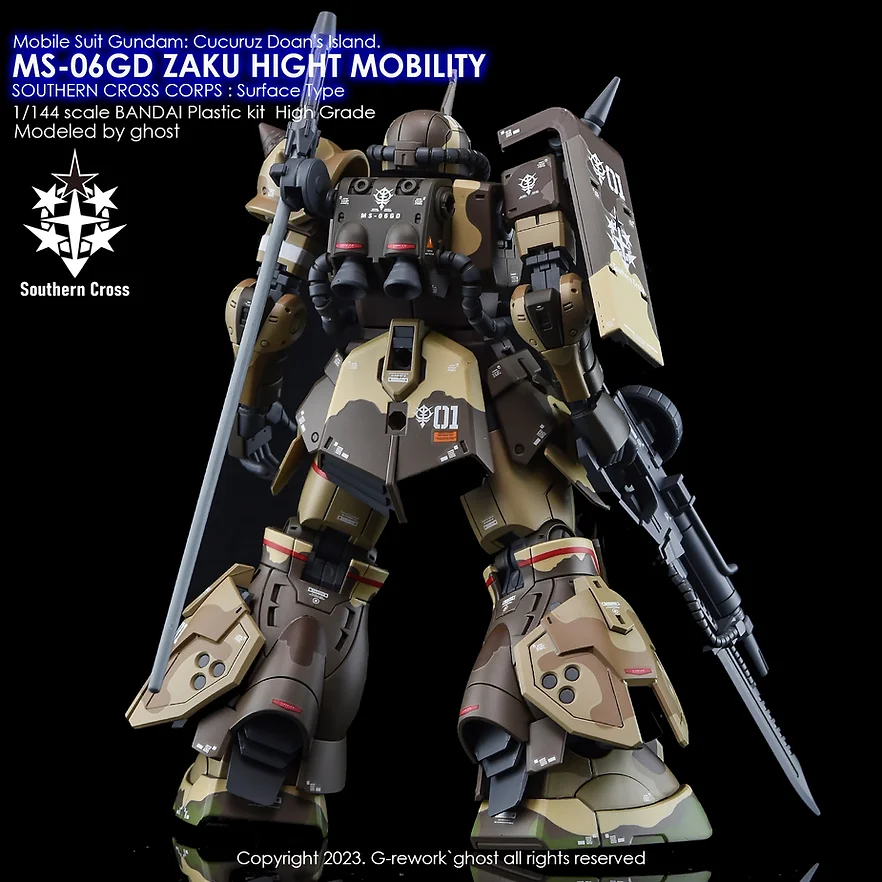 G-Rework HG ZAKU II High Mobility [Surface Type] Decals - Image 8