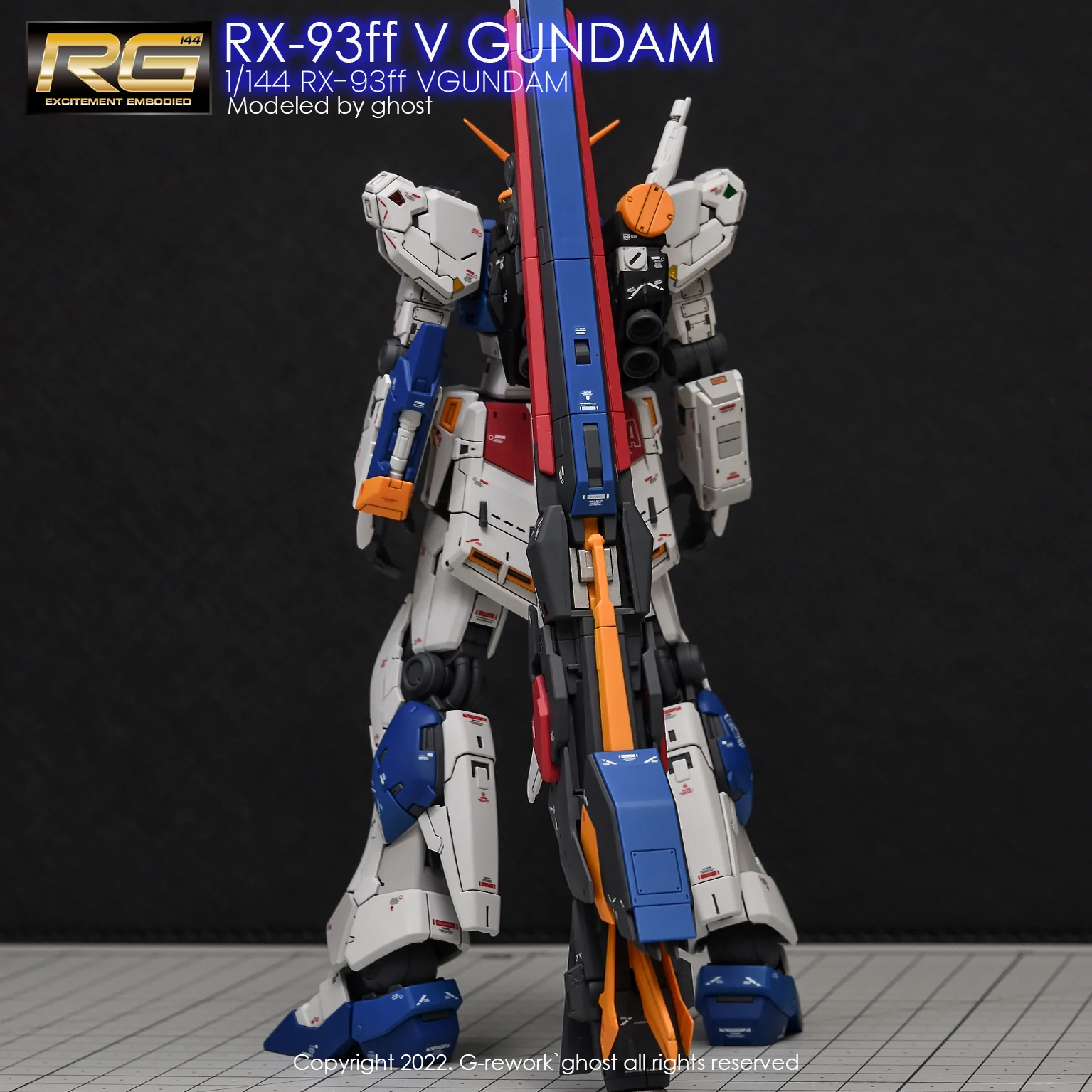 G-Rework RG RX-93FF Nu Gundam (Fukuoka) Decals - Image 10