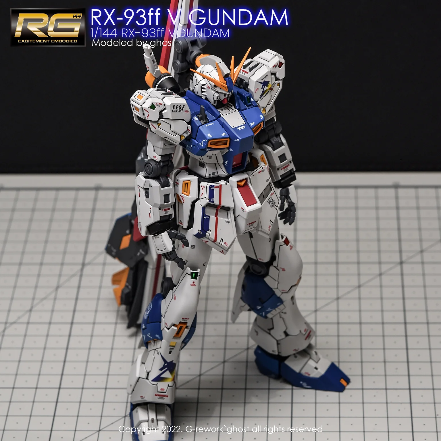 G-Rework RG RX-93FF Nu Gundam (Fukuoka) Decals - Image 12
