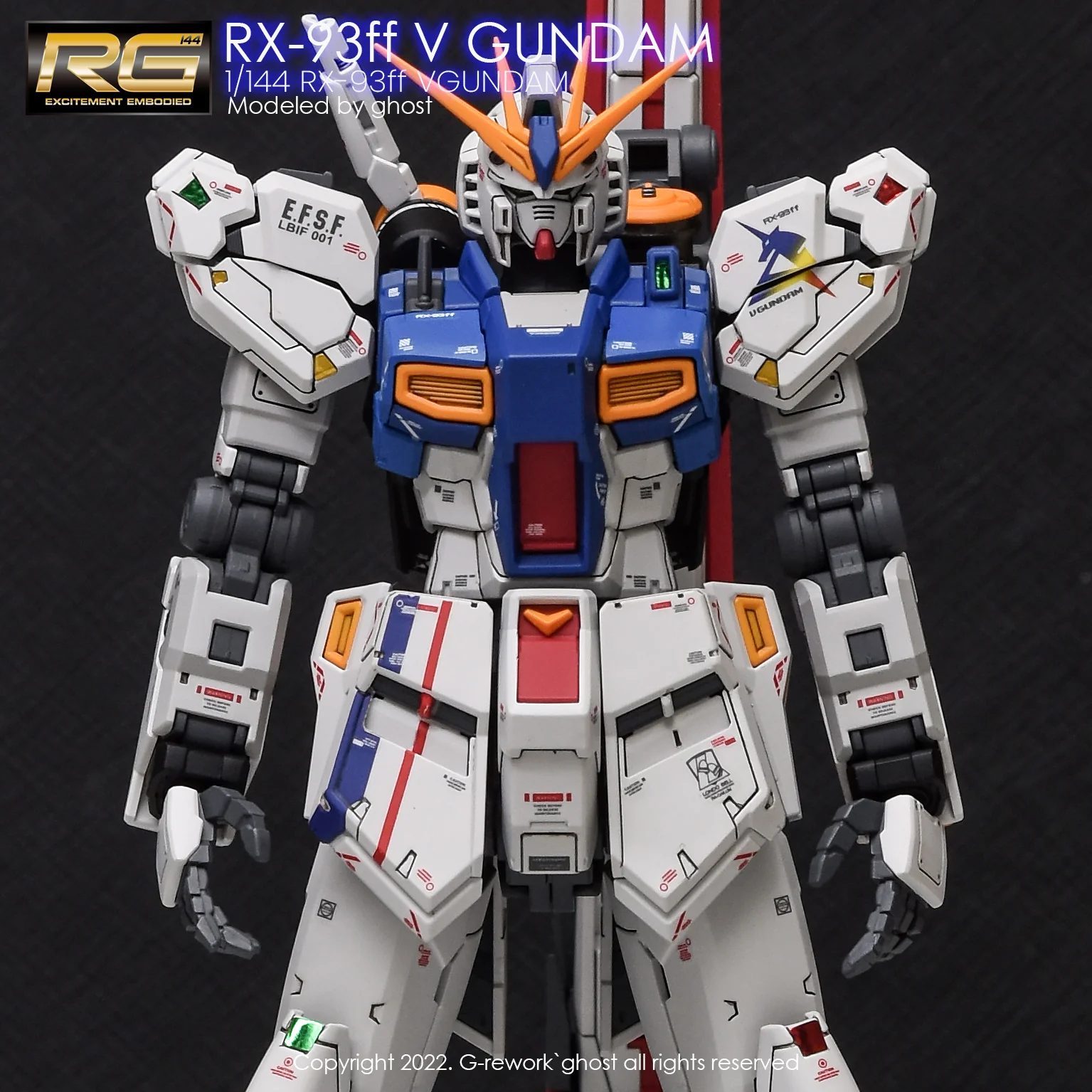 G-Rework RG RX-93FF Nu Gundam (Fukuoka) Decals - Image 13