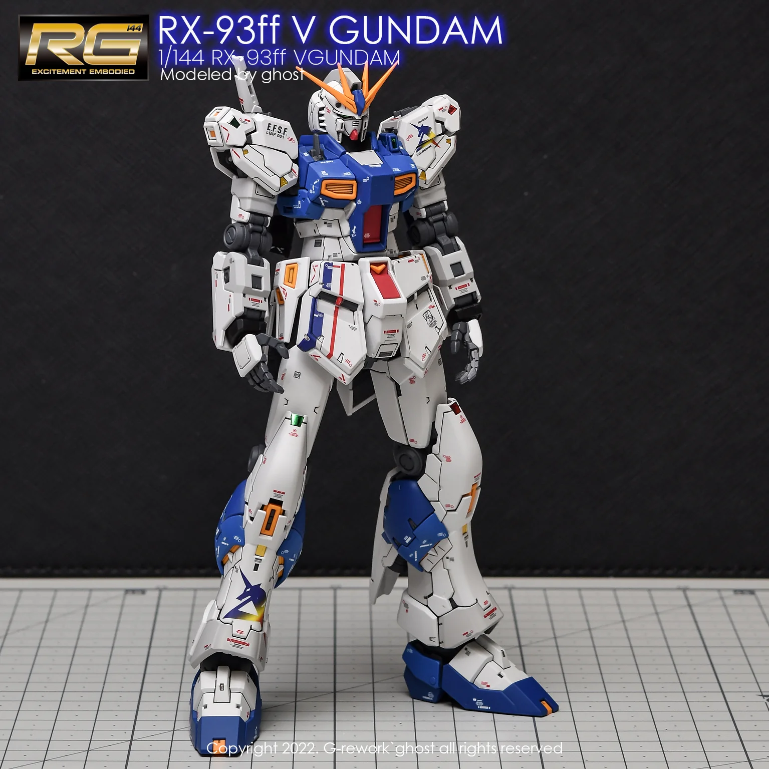 G-Rework RG RX-93FF Nu Gundam (Fukuoka) Decals - Image 4