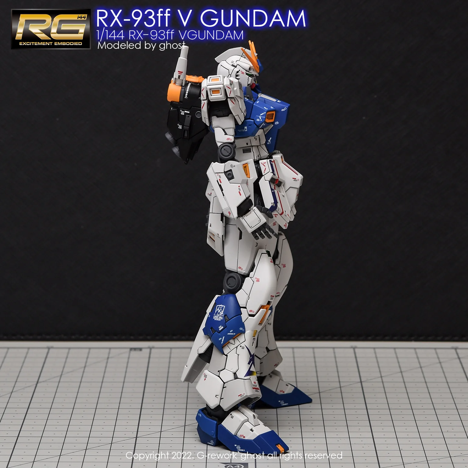G-Rework RG RX-93FF Nu Gundam (Fukuoka) Decals - Image 5