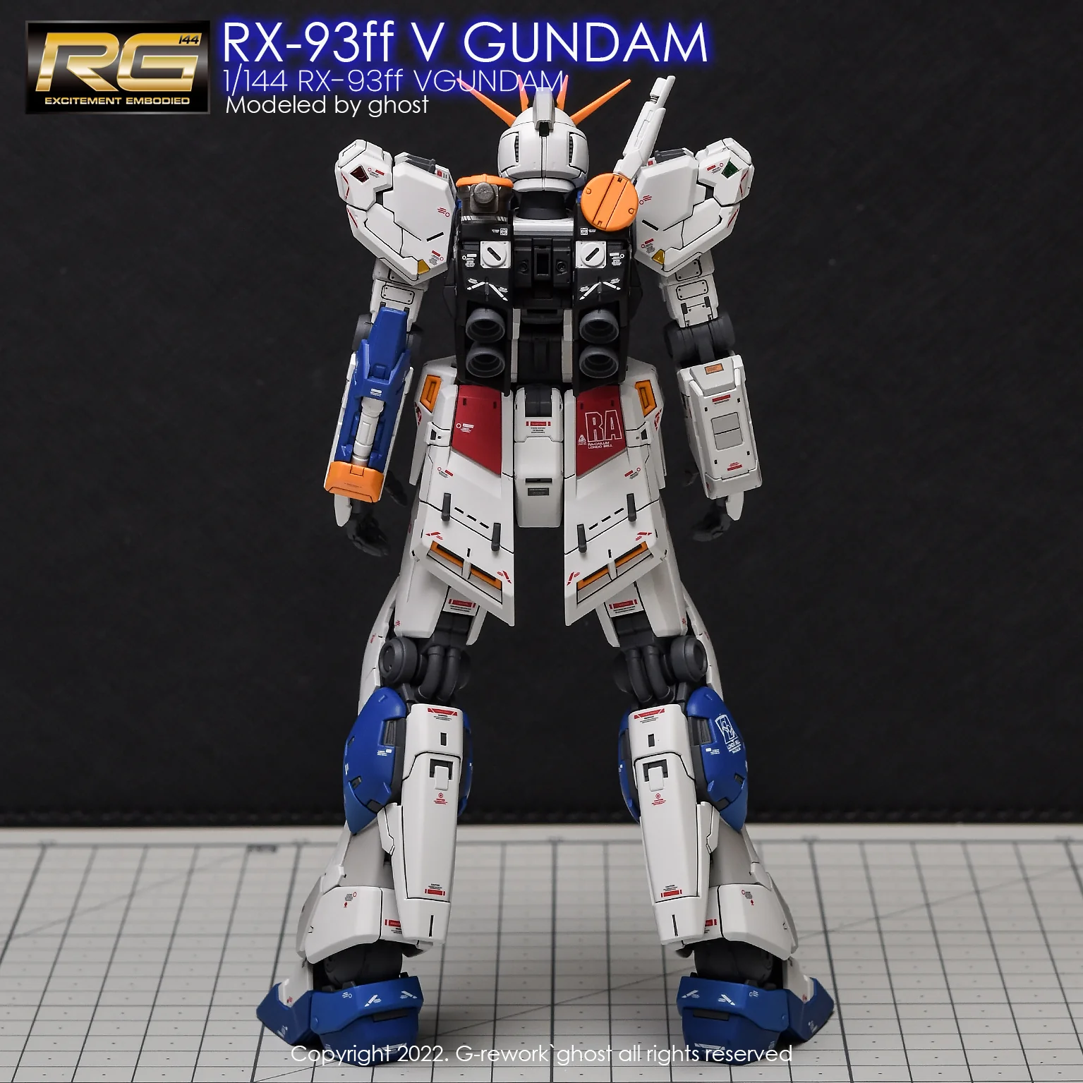 G-Rework RG RX-93FF Nu Gundam (Fukuoka) Decals - Image 6