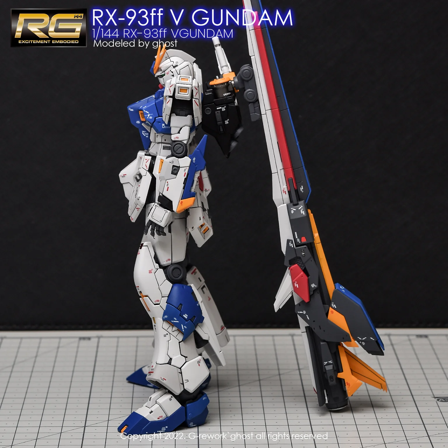 G-Rework RG RX-93FF Nu Gundam (Fukuoka) Decals - Image 9