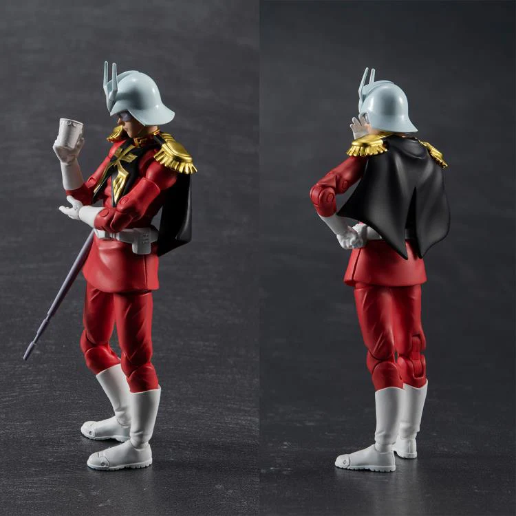 G.M.G. Mobile Suit Gundam Principality of Zeon Infantry Soldier & Char Aznable Figure Set - Image 11