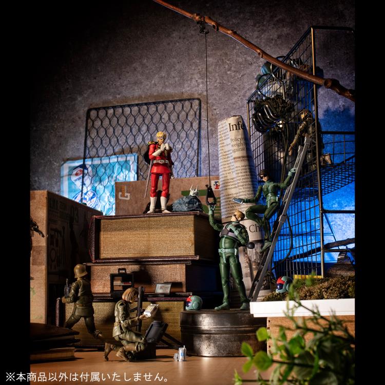 G.M.G. Mobile Suit Gundam Principality of Zeon Infantry Soldier & Char Aznable Figure Set - Image 17
