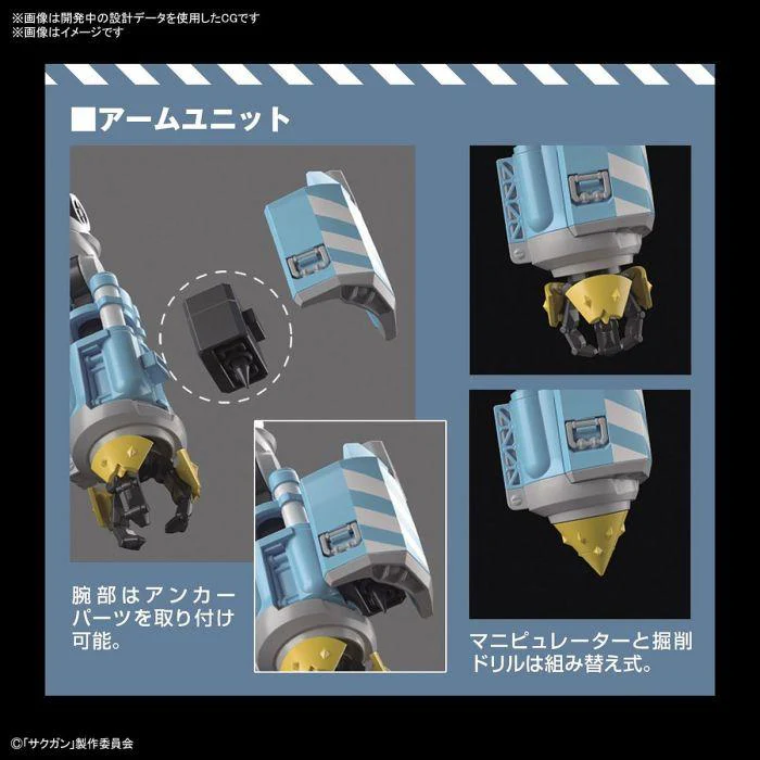 HG 1/72 Big Tony (Gagumber Memempu Custom) - Image 6