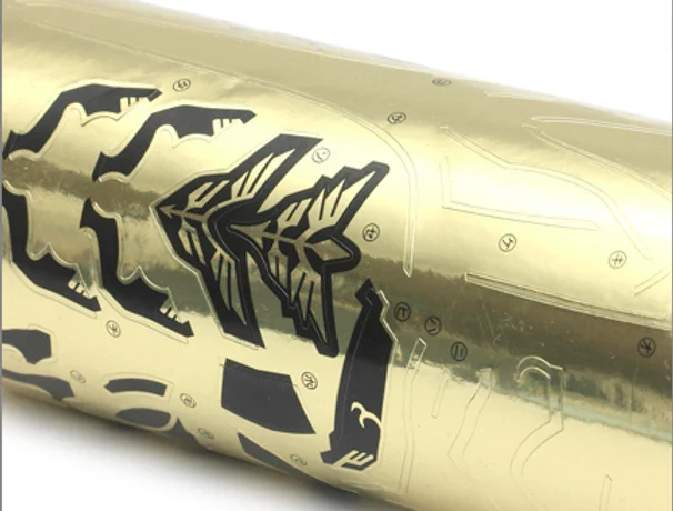 MG Sinanju Metal Film Sticker (Gold) - Image 4