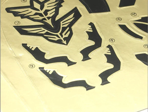 MG Sinanju Metal Film Sticker (Gold) - Image 6