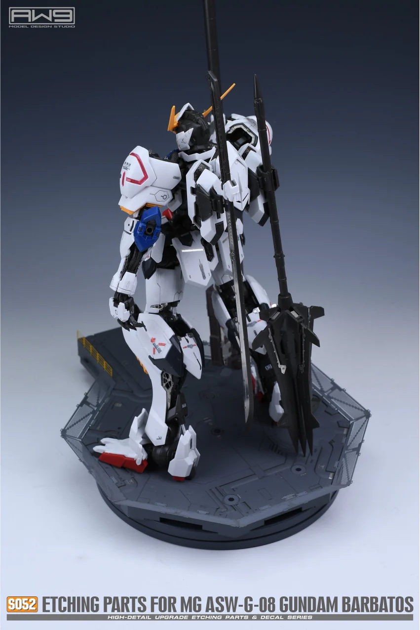 S52 Photo Etch MG Gundam Barbatos w/ Decals - Image 4