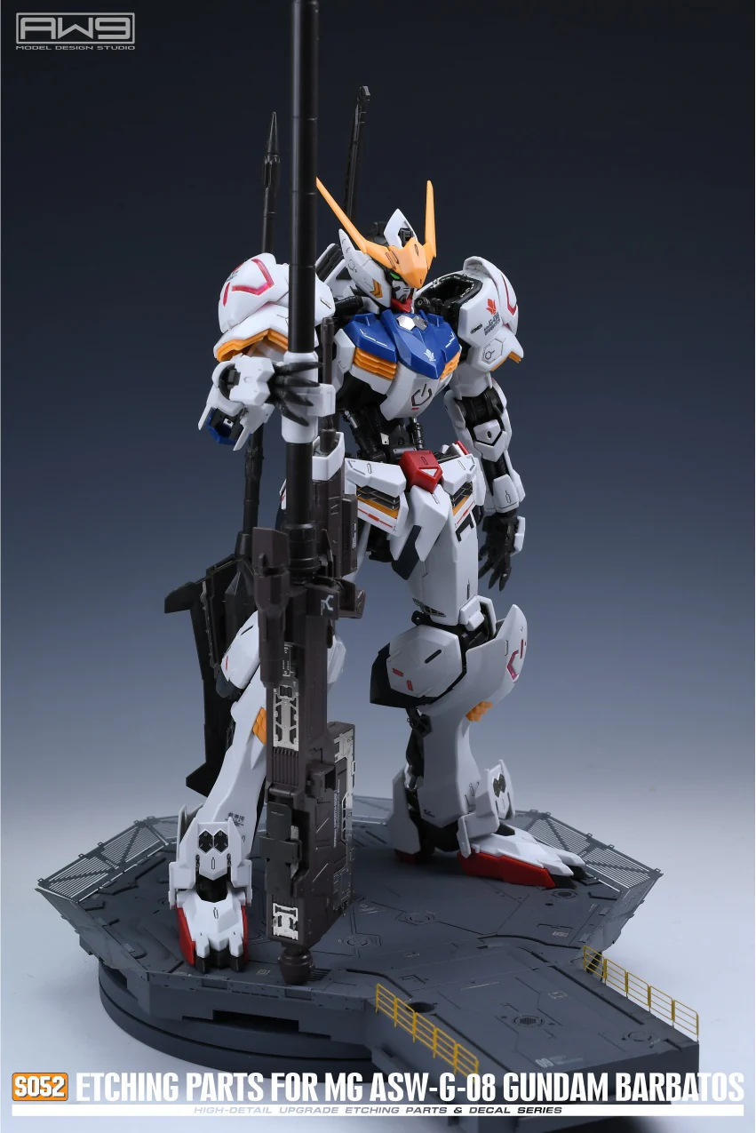 S52 Photo Etch MG Gundam Barbatos w/ Decals - Image 7