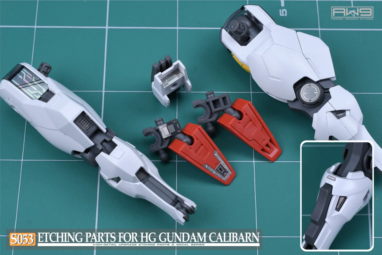 S53 Photo Etch HG Gundam Calibarn w/ Decals - Image 14