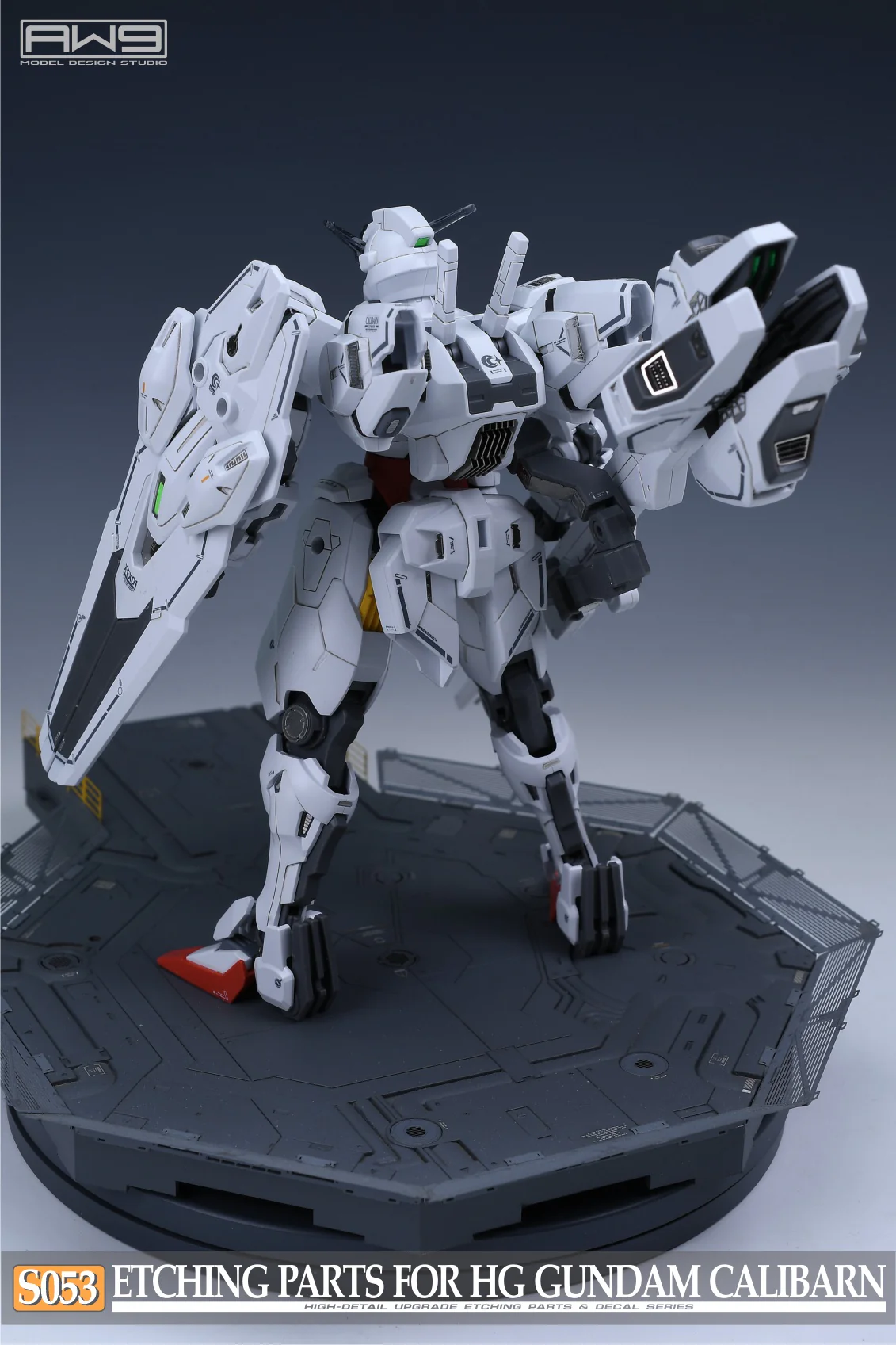S53 Photo Etch HG Gundam Calibarn w/ Decals - Image 5